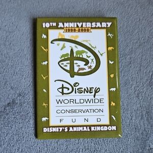Disney Animal Kingdom 10th Anniversary Button